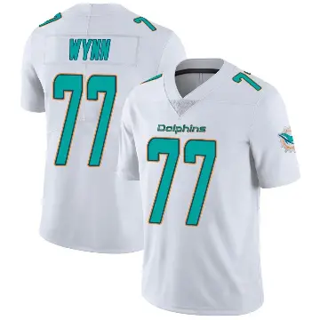 ＃77 Men's Isaiah Wynn White Miami Dolphins limited Vapor Untouchable Jersey