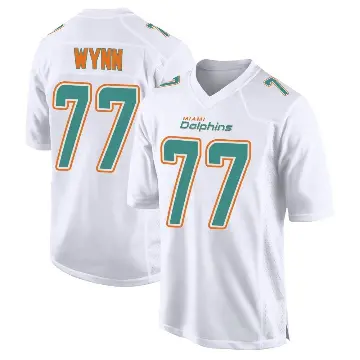 ＃77 Youth Isaiah Wynn White Game Miami Dolphins Fashion Jersey