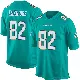 ＃82 Youth Dee Eskridge Aqua Game Miami Dolphins Team Color Jersey