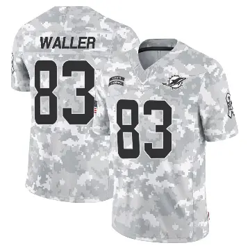 ＃83 Men's Darren Waller Arctic Camo Limited Miami Dolphins 2024 Salute to Service Jersey