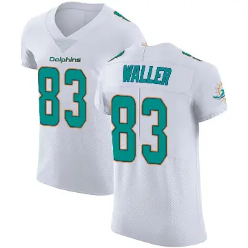 ＃83 Men's Darren Waller White Elite Miami Dolphins Vapor Untouchable Jersey