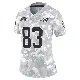 ＃83 Women's Mark Clayton Arctic Camo Limited Miami Dolphins 2024 Salute to Service Jersey