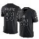 ＃83 Youth Darren Waller Black Limited Miami Dolphins Reflective Jersey