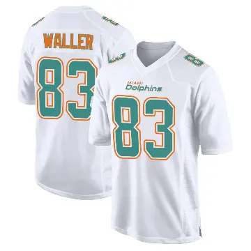 ＃83 Youth Darren Waller White Game Miami Dolphins Fashion Jersey