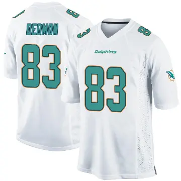 ＃83 Youth DeVonte Dedmon White Game Miami Dolphins Jersey