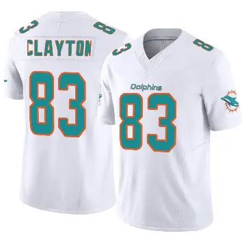＃83 Youth Mark Clayton White Limited Miami Dolphins Vapor F.U.S.E. Jersey