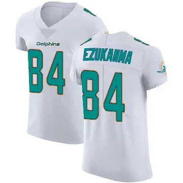 ＃84 Men's Erik Ezukanma White Elite Miami Dolphins Vapor Untouchable Jersey
