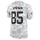 ＃85 Men's Pharaoh Brown Arctic Camo Limited Miami Dolphins 2024 Salute to Service Jersey