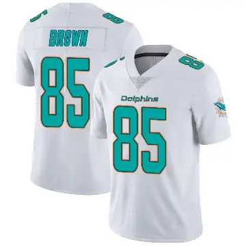 ＃85 Youth Pharaoh Brown White Miami Dolphins limited Vapor Untouchable Jersey