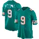 ＃9 Men's Ifeatu Melifonwu Aqua Game Miami Dolphins Alternate Jersey