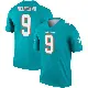 ＃9 Men's Ifeatu Melifonwu Aqua Legend Miami Dolphins Jersey