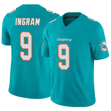 ＃9 Men's Melvin Ingram Aqua Limited Miami Dolphins Vapor F.U.S.E. Jersey