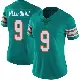 ＃9 Women's Ifeatu Melifonwu Aqua Limited Miami Dolphins Alternate Vapor Untouchable Jersey