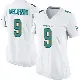 ＃9 Women's Ifeatu Melifonwu White Game Miami Dolphins Jersey