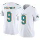＃9 Youth Ifeatu Melifonwu White Limited Miami Dolphins Vapor F.U.S.E. Jersey
