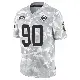 ＃90 Youth Jason Pierre-Paul Arctic Camo Limited Miami Dolphins 2024 Salute to Service Jersey