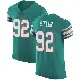 ＃92 Men's Zach Sieler Green Elite Miami Dolphins Aqua Alternate Vapor Untouchable Jersey