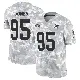 ＃95 Youth Benito Jones Arctic Camo Limited Miami Dolphins 2024 Salute to Service Jersey