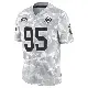 ＃95 Youth Benito Jones Arctic Camo Limited Miami Dolphins 2024 Salute to Service Jersey