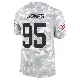 ＃95 Youth Benito Jones Arctic Camo Limited Miami Dolphins 2024 Salute to Service Jersey