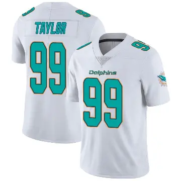 ＃99 Men's Jason Taylor White Miami Dolphins limited Vapor Untouchable Jersey