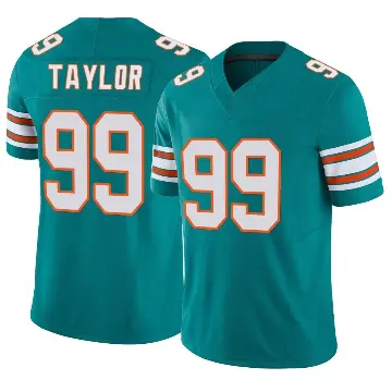 ＃99 Youth Jason Taylor Aqua Limited Miami Dolphins Alternate Vapor F.U.S.E. Jersey